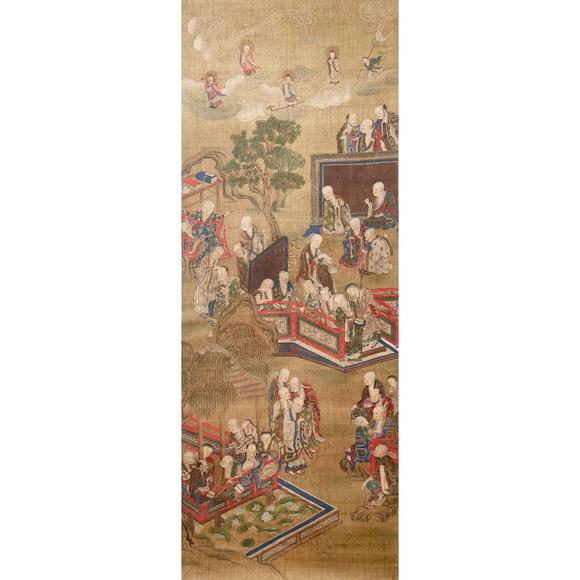 鐮倉美術|藝術品拍賣會（第十三回)佚名 羅漢圖