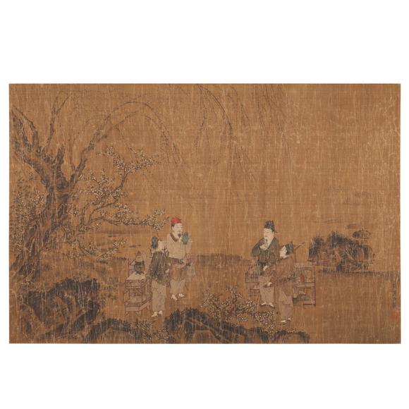 鐮倉美術(shù)蘇漢臣 品茗圖