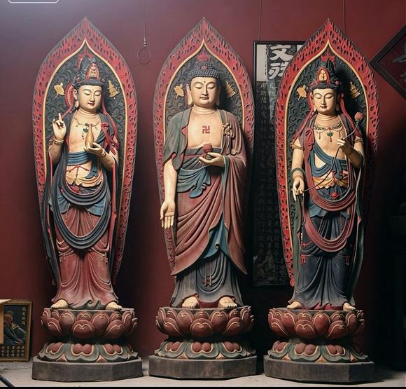 東京蕓術(shù)|關(guān)西古藏—薈萃雜項(xiàng)專(zhuān)場(chǎng)西方三圣