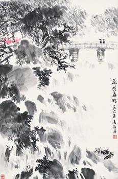 彩绘 書畫 中国美術 仕女图