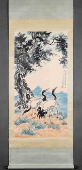 徐悲鴻 仙鶴圖
