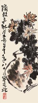 李苦禪(1899-1983) 菊傲三秋
