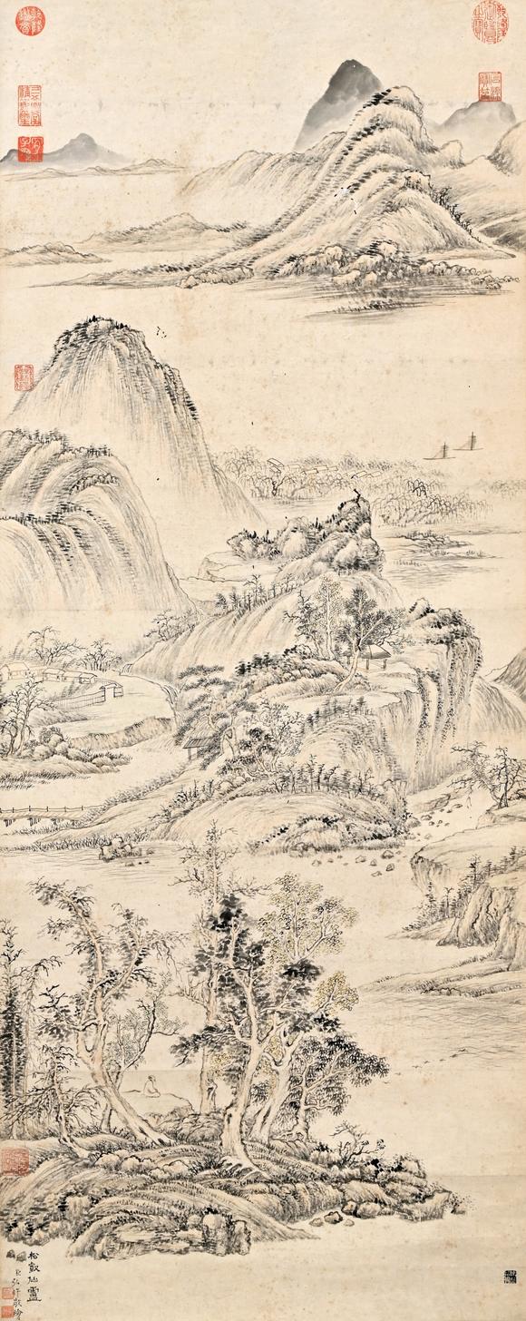 三杉美術(shù)弘旿（有著錄資料） 松鶴仙廬