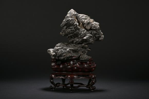 三杉美術(shù)清 英石擺件