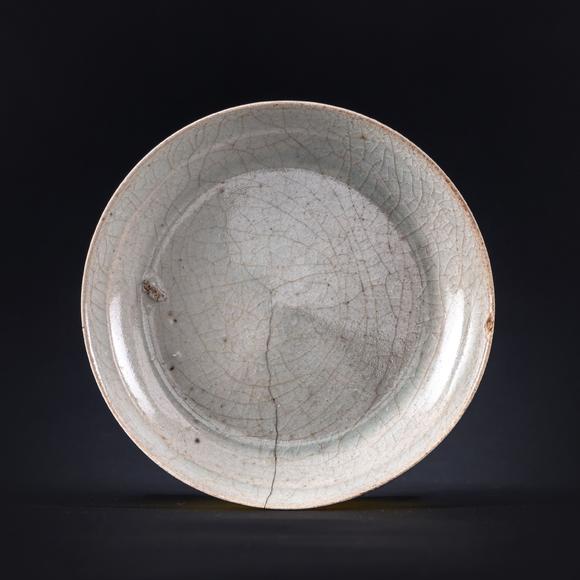 三杉美術(shù)明 仿官釉小碟