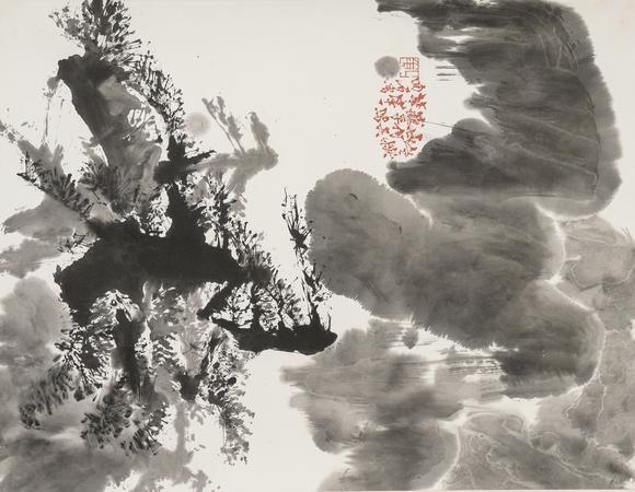 中鴻信石魯 （1919-1982） 華岳巍乎