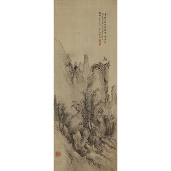 方?jīng)?仿古山水