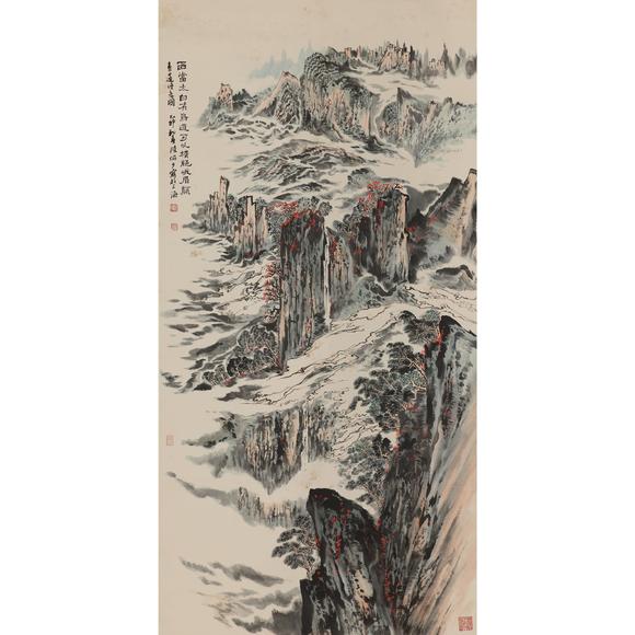 東京飛鳥|東京??2026年6?7? 初夏拍賣陸儼少 山水