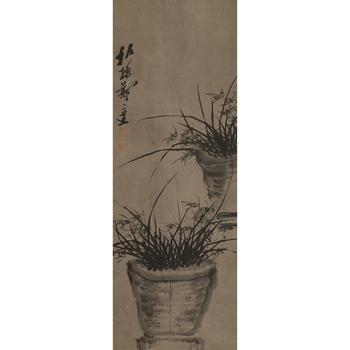 鄭板橋 蘭花圖