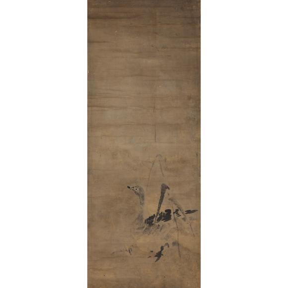 東京飛鳥明 佚名 蘆雁圖