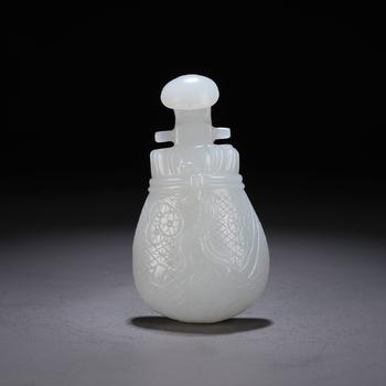 和田白玉包袱紋擺件