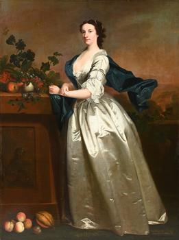 THOMAS HUDSON (BRITISH 1701-1779), PORTRAIT OF LADY MARY OSBORN