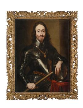 STUDIO OF SIR ANTHONY VAN DYCK (FLEMISH 1599-1641), PORTRAIT OF KING CHARLES I IN ARMOUR