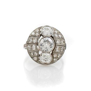 Historischer Diamantring