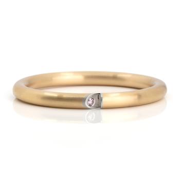 Diamantarmreif mit Fancy Intense Pink Diamant
