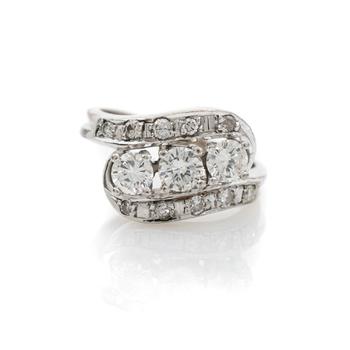 Diamantring ca. 1,2 ct