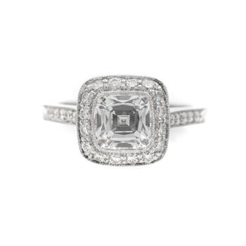 Diamantring Tiffany & Co ca. 1,47 ct