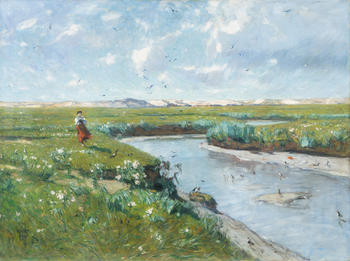 Hans Peter Feddersen (Westerschnatebüll 1848 - Kleiseerkoog 1941). Sylt.