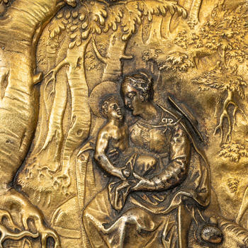 Hans Jakob I. Bair (Bayr) (1564 - 1628), Master around 1603, assay master 1622-1626. The Flight to Egypt.