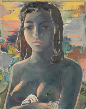 Oskar Gawell (Chawlodno 1888 - Wien 1955). Nude.