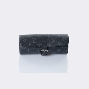 Louis Vuitton. Watch Case For Three Watches.