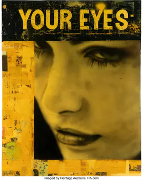 Greg Miller (b. 1951) Your Eyes, 2006 Mixed medi