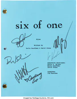 Friends (NBC TV, 1994-2004), "Six of One" Pilot