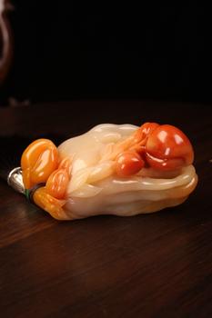清代 壽山石佛手