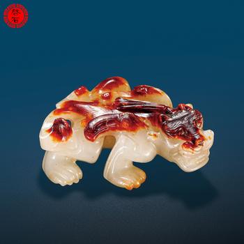 明 紅皮白玉羽獸