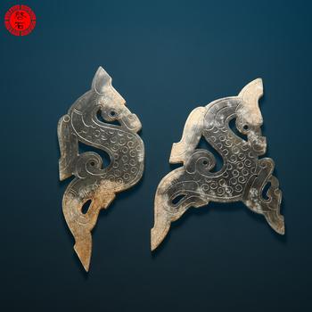 明 龍形佩一對(duì)