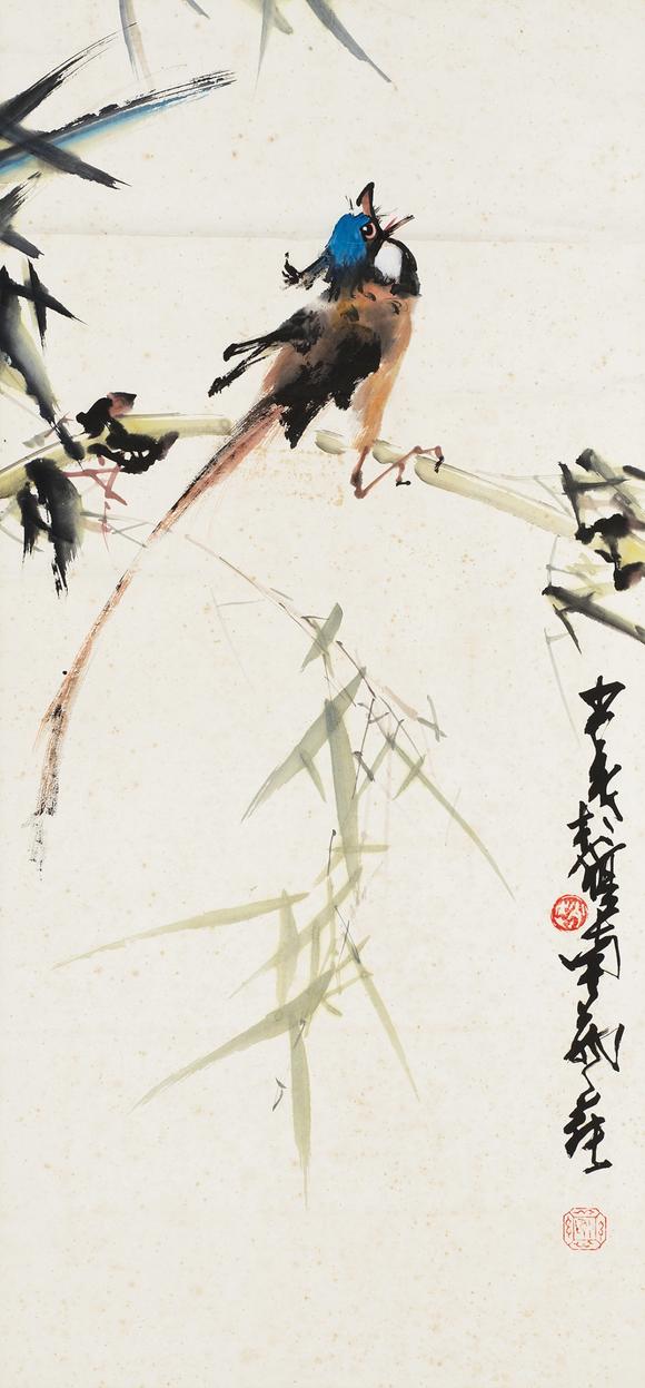 皇廷拍賣趙少昂1905—1998 竹鳥圖