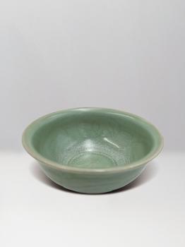 元  龍泉暗刻花碗
