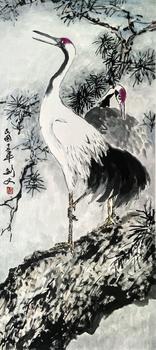 高劍父  松鶴圖