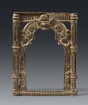 A Pala brass alloy Prabhamandala. Northeastern India. 12th century