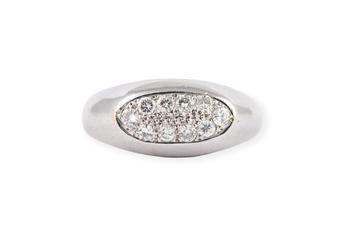 MODERNER BRILLANT RING