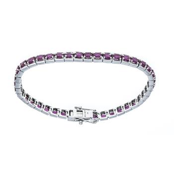 Harry Ivens ruby bracelet, 925/000
