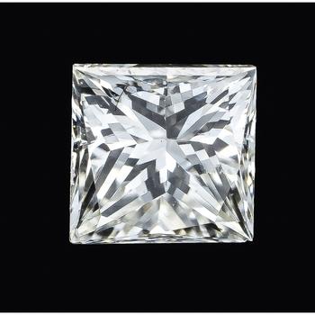 Princess-cut diamond 0.24 ct, light