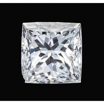 Princess-cut diamond 0.26 ct, sligh