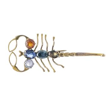 Motif brooch GG 300/000, unhallmark