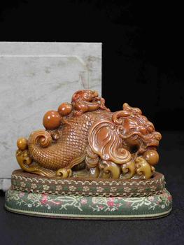龍魚獻瑞