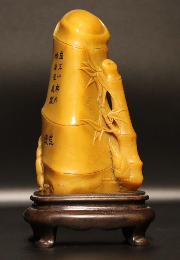 日本松町古美|碧夏擷珍?蕓術(shù)品オークション田黃竹節(jié)印
