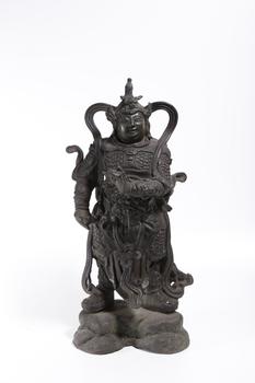 銅韋陀造像