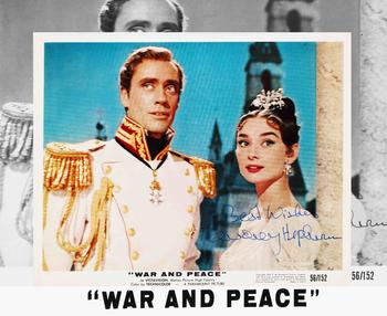 Audrey Hepburn Signed Photograph (War and Peace)