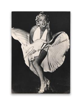 Marilyn Monroe (1926–1962), Signed Portrait Postcard Photograph