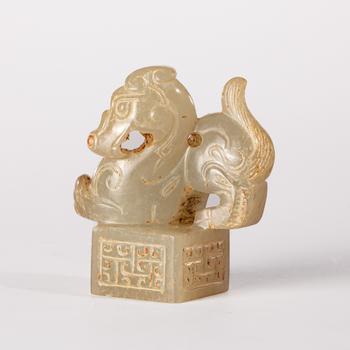 瑞獸玉印