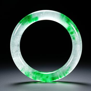 Jadeite and Gemstone Bangles