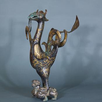 明以前 措金銀鳳鳥