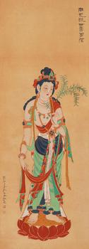 張大千（1899-1983）?南無觀世音菩薩