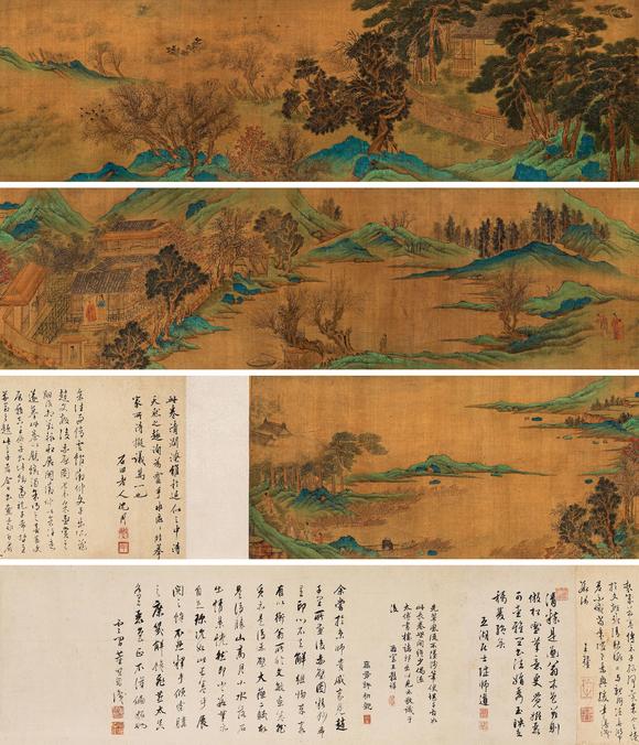 中鴻信文徵明（1470-1559）?臨趙文敏后赤壁賦圖卷