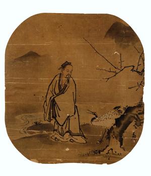 佚名  鶴壽圖